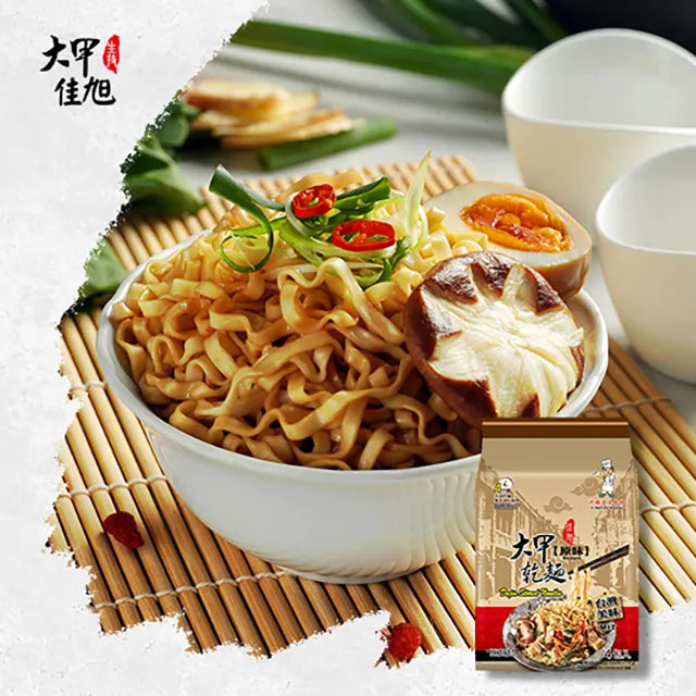 Dajia Stirred Noodles - Soy Sauce (Pack of 4) 大甲乾麵-原味 4包